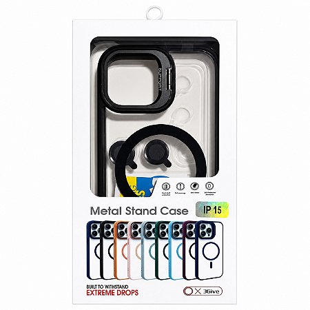 CAPA MAGSAFE COLORIDA PARA IPHONE 15 COM LENTE DE CAMÊRA