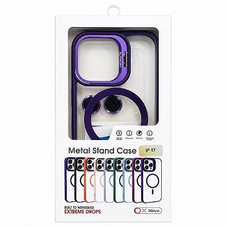 CAPA MAGSAFE COLORIDA PARA IPHONE 17 COM LENTE DE CAMÊRA