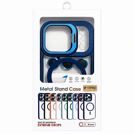 CAPA MAGSAFE COLORIDA PARA IPHONE 17 PRO COM LENTE DE CAMÊRA
