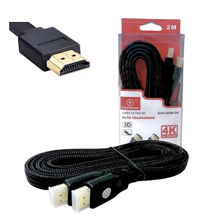CABO HDMI KAPBOM 2M 4K KAP-HDMI-2M