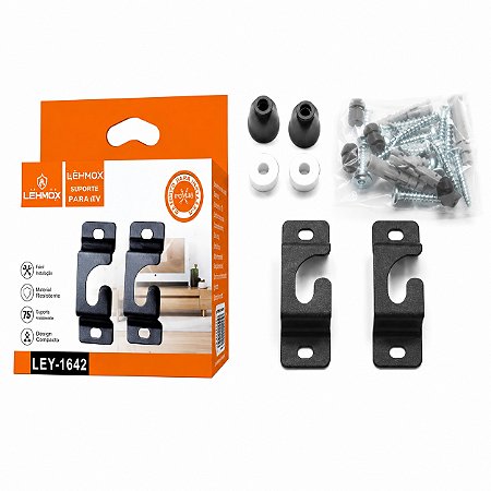 SUPORTE DE TV LCD LEHMOX UNIVERSAL FIXO DE 13 A 70 POLEGADAS LEY-1642