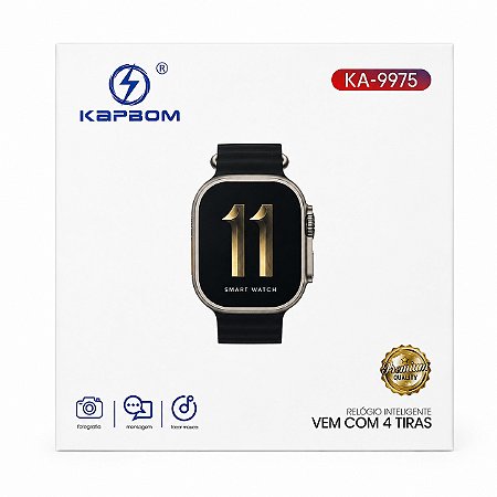 RELÓGIO SMART WATCH KAPBOM MODELO KA-9975