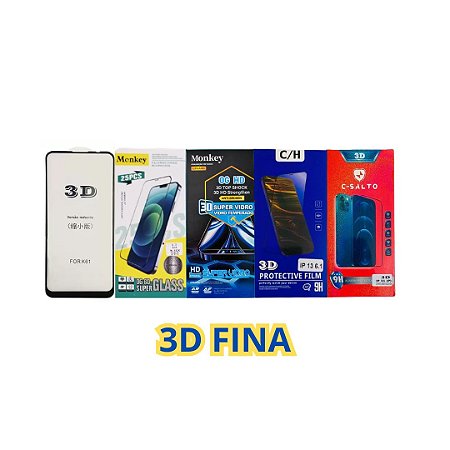 PELICULA DE VIDRO 3D FINA XIAOMI POCO X8 PRO MAX
