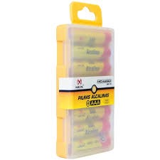 PILHA MOX ALCALINAS KIT COM 8 AA