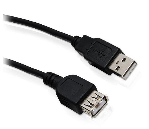 CABO EXTENSOR USB FEMEA+MACHO 1,5M