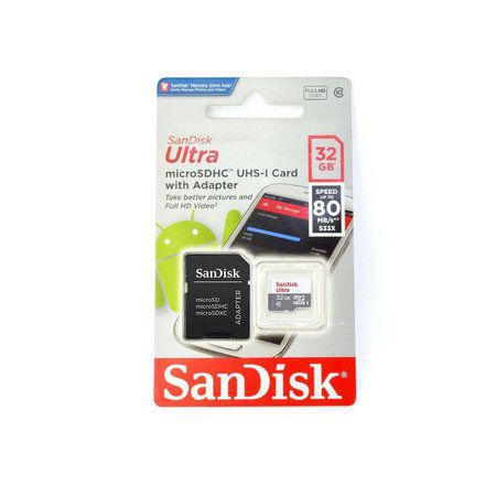 CARTÃO DE MEMORIA SANDISK 32GB CLASSE 10