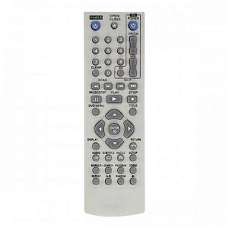 CONTROLE PARA DVD LG NOVO BRANCO