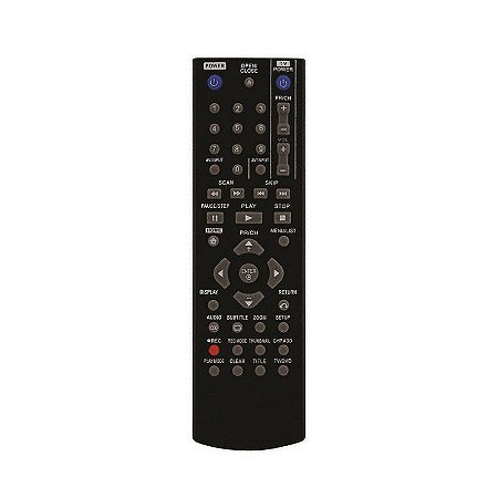 CONTROLE PARA DVD LG PRETO NOVO