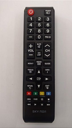 CONTROLE PARA TV LCD SAMSUNG PEQ SMART/ FUTEBOL