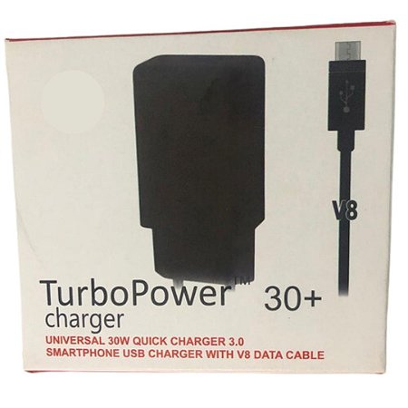 CARREGADOR DE CELULAR TIPO C TURBO 30W 3.0