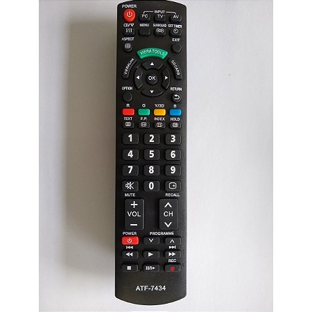 CONTROLE PARA TV LCD SMART PANASONIC VIERA TOOTLS MOD. ATF-7434