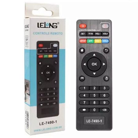 CONTROLE DE TV BOX 4K MXQ LELONG LE-7490-1