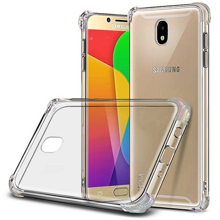 CAPA PARA CELULAR TPU ANTI-IMPACTO TRANSPARENTE SAMSUNG J2 PRO