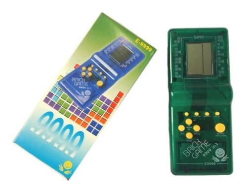 Console Mini Game Antigo Retro 9999 Jogos - Verde