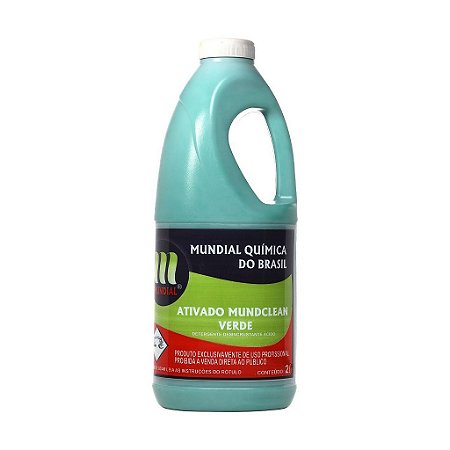 Limpa Baú - Ativado Mundclean Verde - 2 L