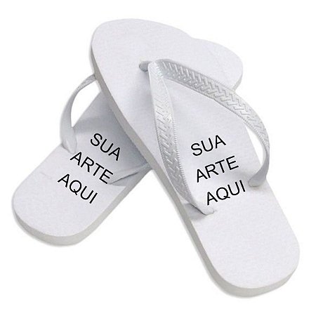 Kit 50 Pares de Chinelos personalizados para eventos e casamentos