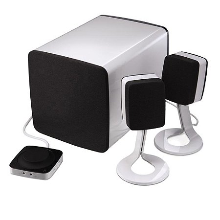 CAIXA SOM DELL 2.1 BRANCA AY410