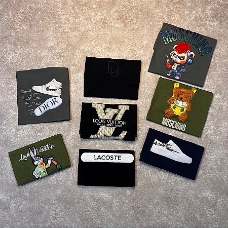 CAMISETAS IMPORTADAS TSHIRTS COTTON GENUINO EGIPCIO COM ELASTANO