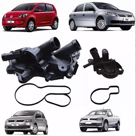 CARCAÇA VALVULA TERMOSTATICA C/ VALVULA C/ SENSOR / 087239 / A PARTIR DE 105,00 NO COMBO / PARATI 1.0 16V TURBO (02/04) C/ AR/GOL