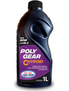 OLEO CAMBIO LT POLYGEAR HIPOIDE 80W GL4 C/ 06