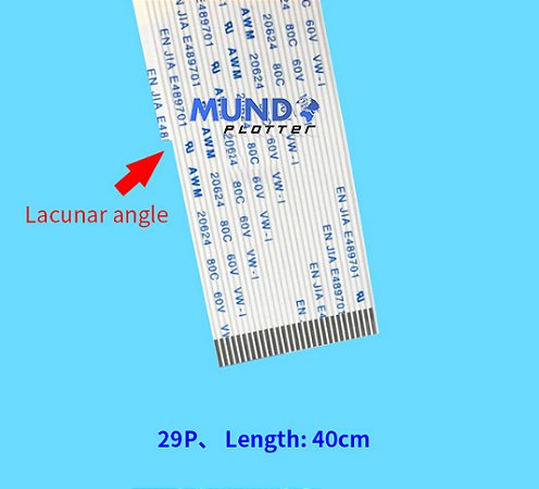 Flat Cable cabeça XP600 xp-600 especial com angulo