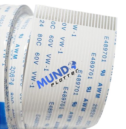 Cabo Flat Longo 26 Vias 5 metros 2,7cm Vias Invertidas