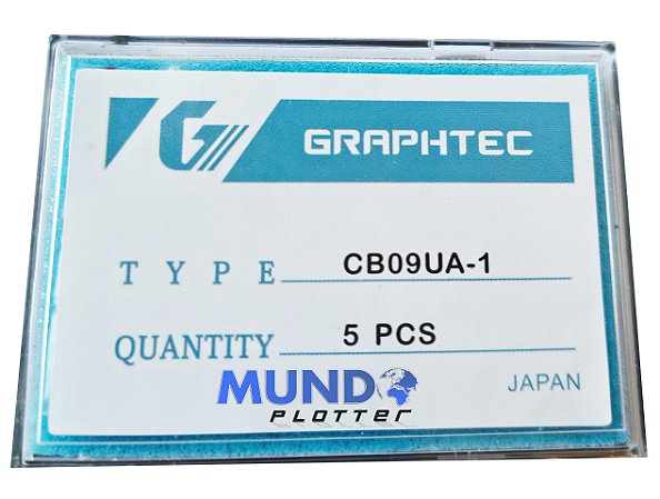 Laminas para Graphtec CB09UA-1 / caixa 5 unidades 45°