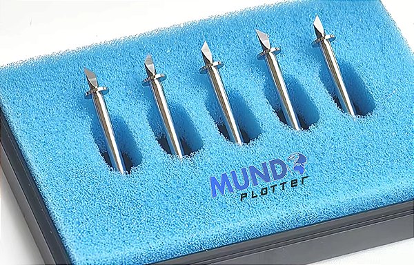 Laminas roland especial com anel oscilante 45°, caixa c/5 unidades