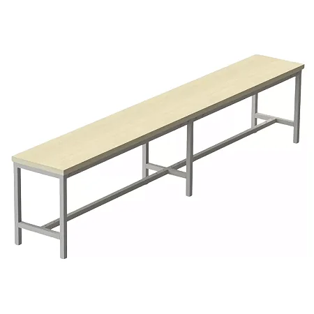 Banco Para Refeitório 4 Lugares - 2,60 X 0,30 I MDP 25mm Melamínico