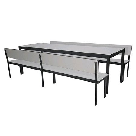 Conjunto Refeitorio Infantil Com Encosto