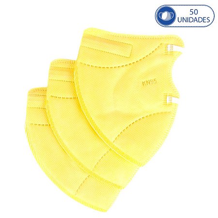 50 Máscaras Respiratórias Infantis Meninas KN95 Aileda