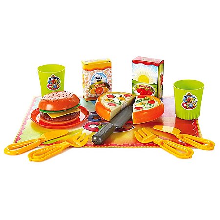 Brinquedo Infantil Kit Crec Crec Vamos Lanchar Big Star