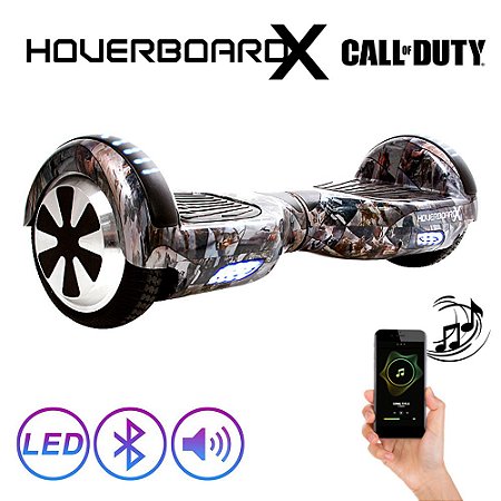 Hoverboard 6,5 Polegadas Call Of Duty HoverboardX com Led