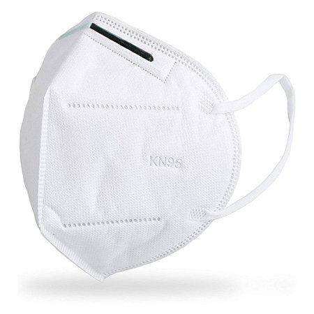 Máscara de Proteção KN95 Facial Hospitalar com Elástico