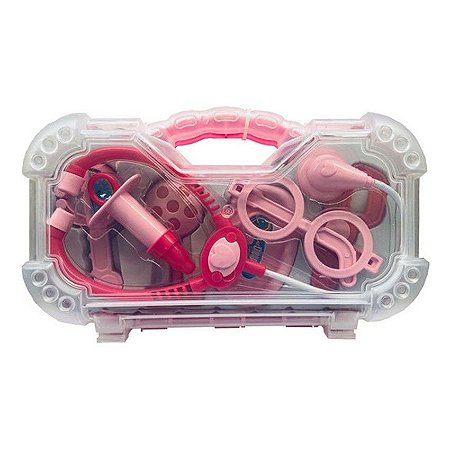 Maleta Kit Dentista Infantil Dentista 4 Peças Rosa Pakitoys :  : Brinquedos e Jogos