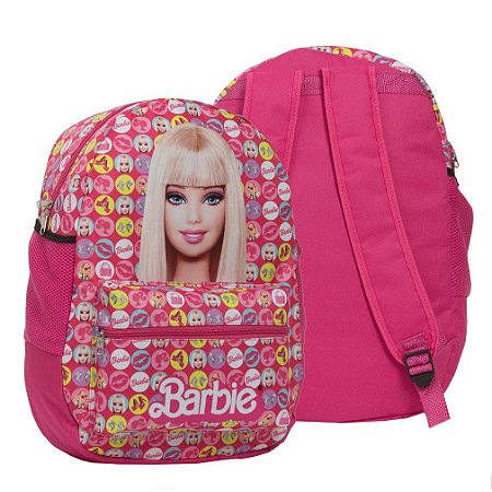 Mochila Infantil Feminina Barbie Filme Costas Alça Reforçada
