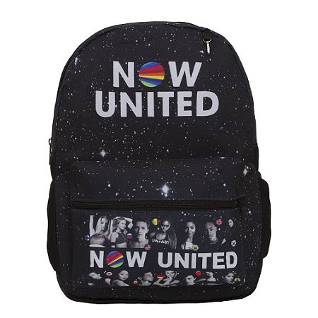 Mochila Infantil Feminina Now United Juvenil Tam G Costa