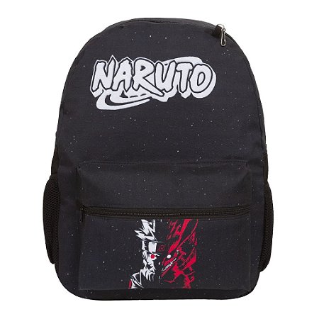 Mochila Infantil Menino Costas Juvenil Naruto Kurama Tam G