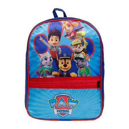 Mochila Infantil Masculina Patrulha Canina Juvenil Tam M