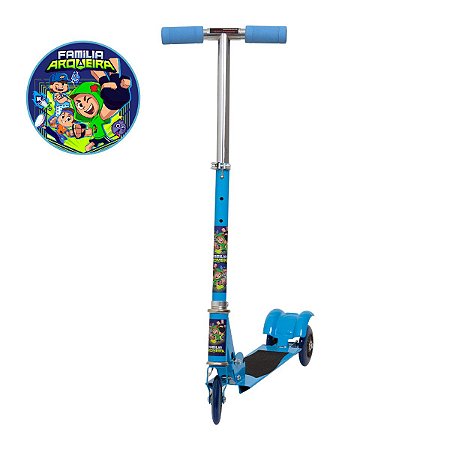 Patinete Infantil 3 Rodas Família Arqueira Dobrável Toys 2U
