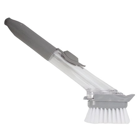 Escova De Limpeza C/ Dispenser Reservatório Sabão Detergente