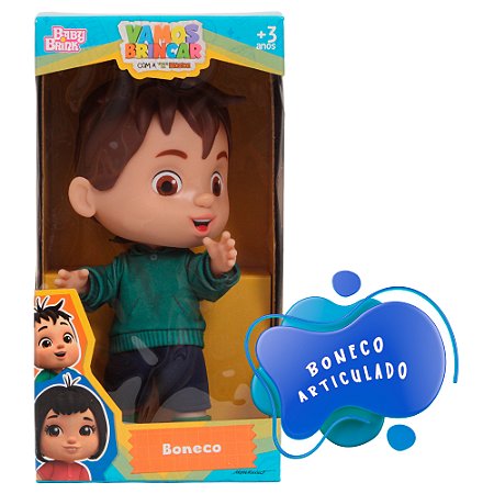 Boneco Cebolinha Turma Da Mônica Vamos Brincar Baby Brink