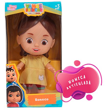 Boneca Magali Turma Da Mônica Vamos Brincar 1402 Baby Brink