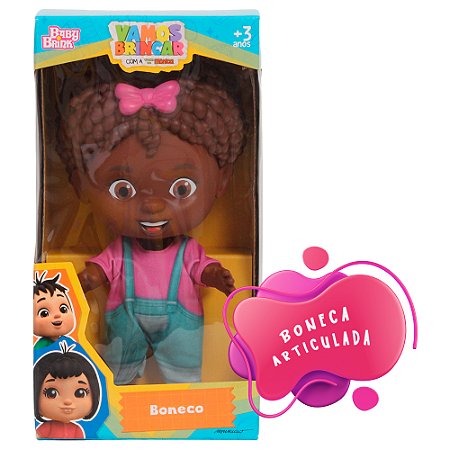 Boneca Milena Turma Da Mônica Vamos Brincar 1404 Baby Brink