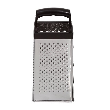 Ralador Manual 4 Faces Inox Cabo Plástico Queijos Legumes