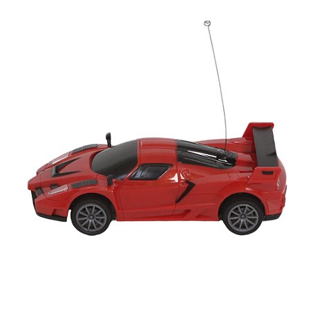 Carrinho Controle Remoto Infantil Esportivo Cor Vermelho