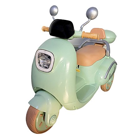 Moto Elétrica Infantil Mini Scooter Lemn 6v Verde Bang Toys