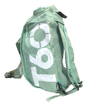 Mochila Mala T60 Estilosa Academia Natação Viagem Cor Verde
