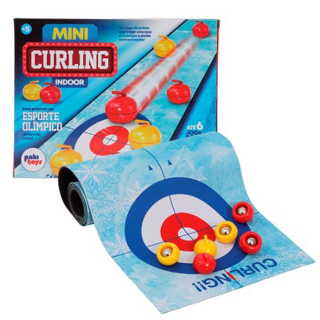 Mini Curling Indoor Infantil Conjunto Esportivo Pakitoys