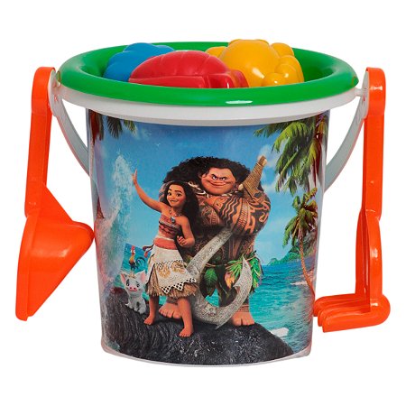 Brinquedo Infantil Kit Praia Baldinho Moana Com Acessorios